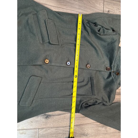 Sundance Spring Street Blazer Olive Green Button Front Jacket Womens Size L - Picture 5 of 8